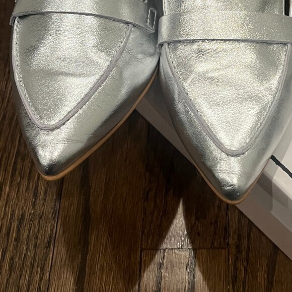 BP Kali-Lea Silver Metallic Flats SIZE 7.5 - Picture 5 of 7
